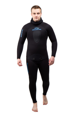 Гидрокостюм Hunter 9мм нейлон/открытая пора черный